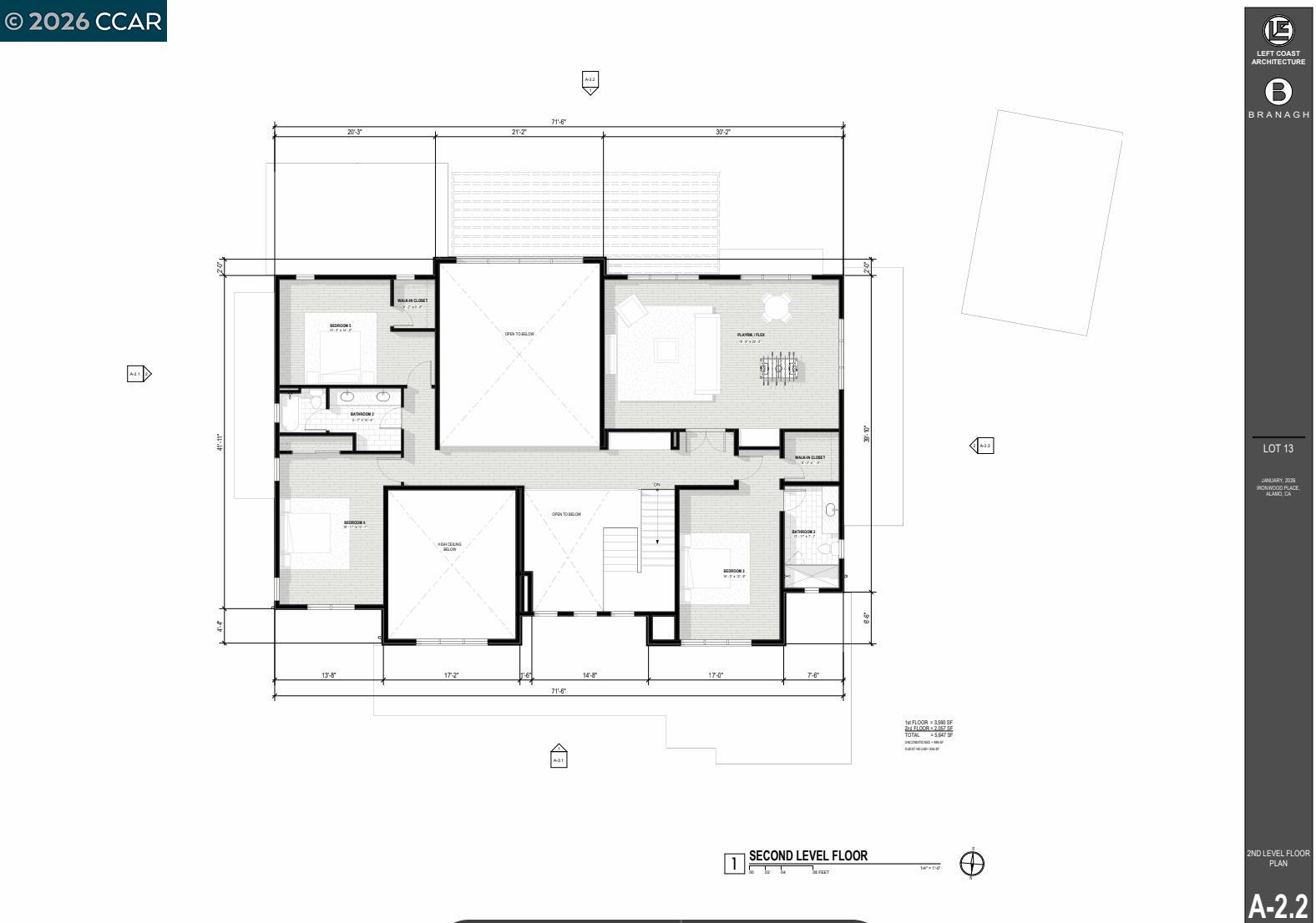 Detail Gallery Image 11 of 14 For 81 Dot Drive, Alamo,  CA 94507 - 4 Beds | 3/1 Baths