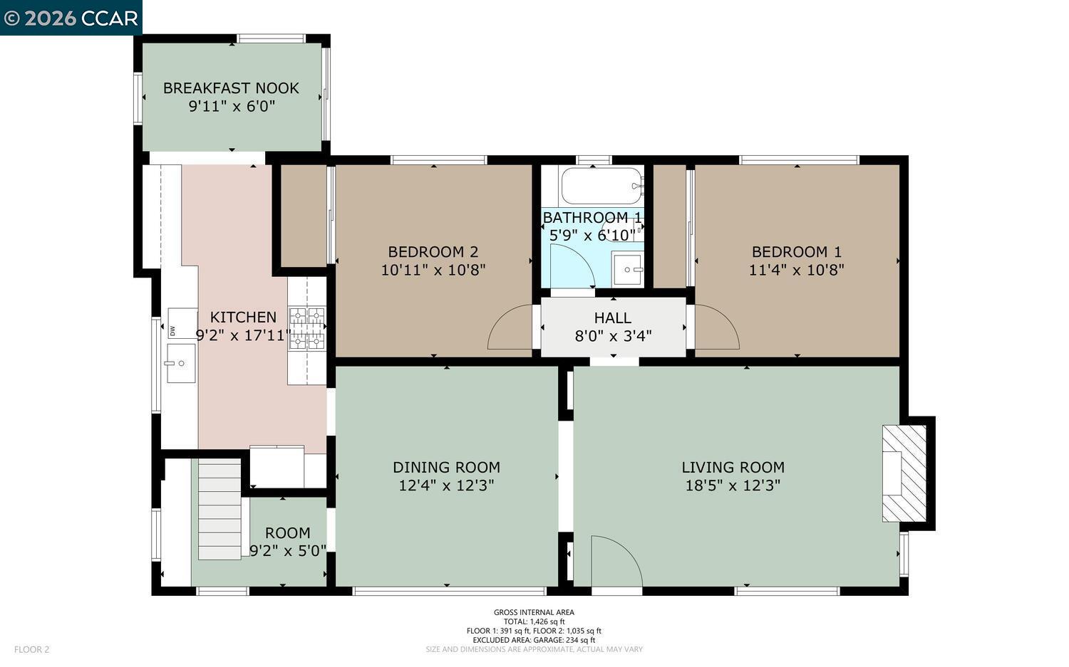 Detail Gallery Image 49 of 59 For 1515 Hampel St, Oakland,  CA 94602 - 2 Beds | 1 Baths