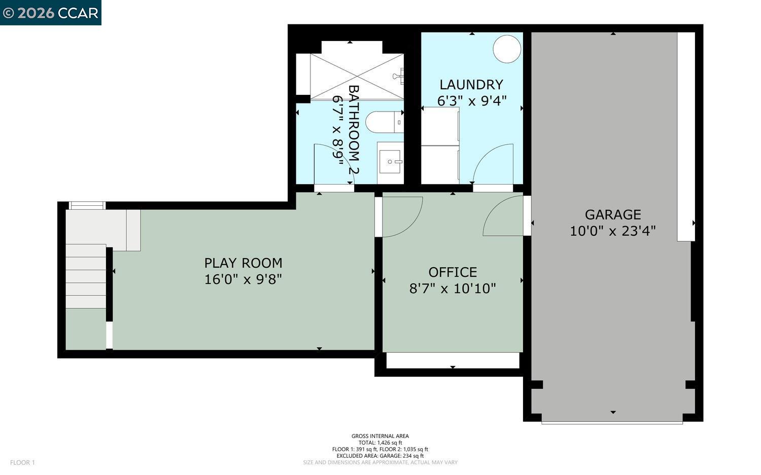 Detail Gallery Image 50 of 59 For 1515 Hampel St, Oakland,  CA 94602 - 2 Beds | 1 Baths