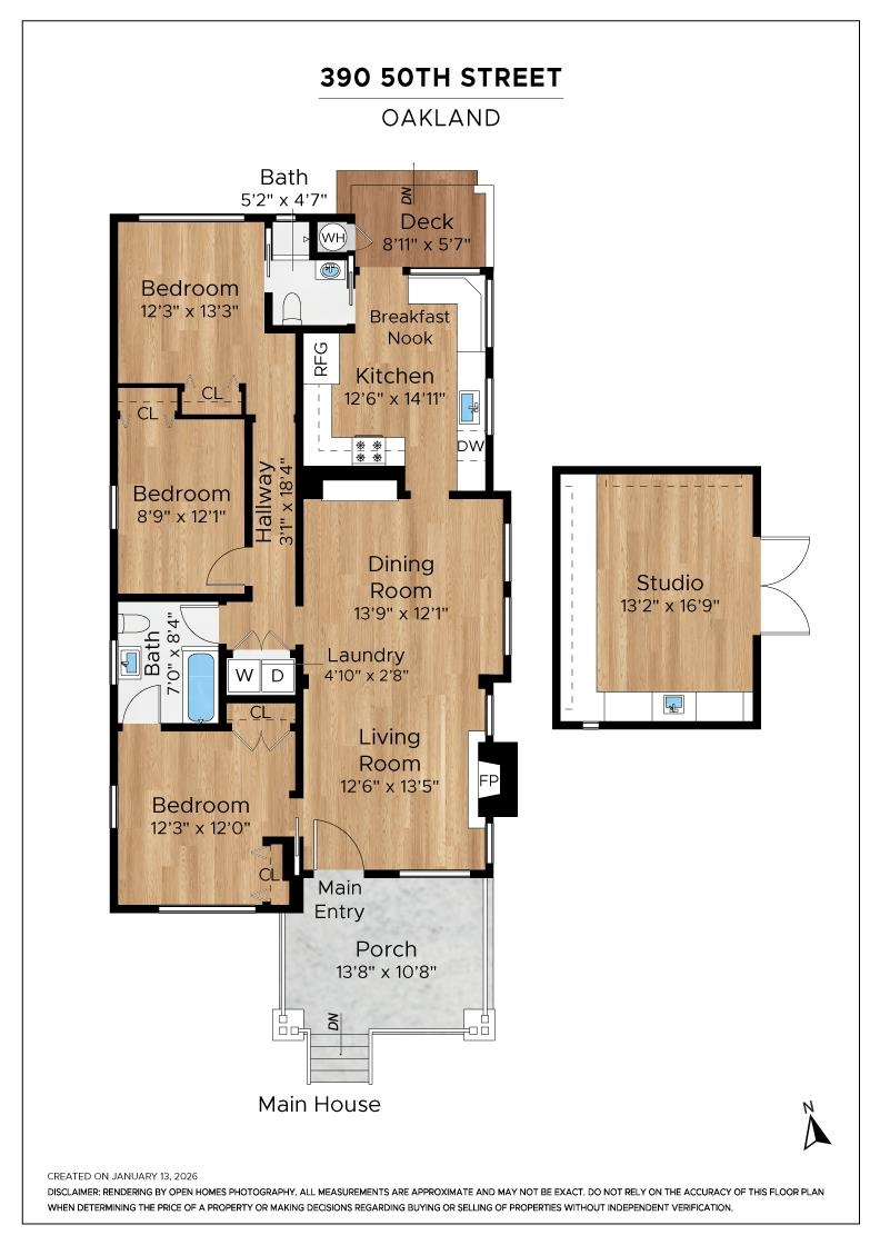 Detail Gallery Image 37 of 37 For 390 50th St, Oakland,  CA 94609 - 3 Beds | 2 Baths