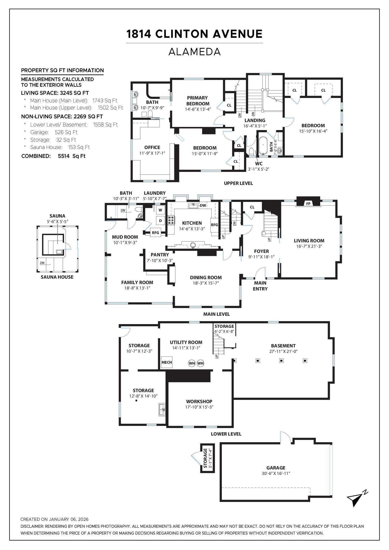 Detail Gallery Image 60 of 60 For 1814 Clinton Avenue, Alameda,  CA 94501 - 3 Beds | 3 Baths