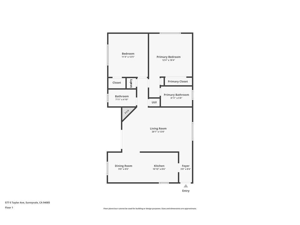 Detail Gallery Image 12 of 12 For 577 E Taylor Ave #F,  Sunnyvale,  CA 94085 - 2 Beds | 2 Baths