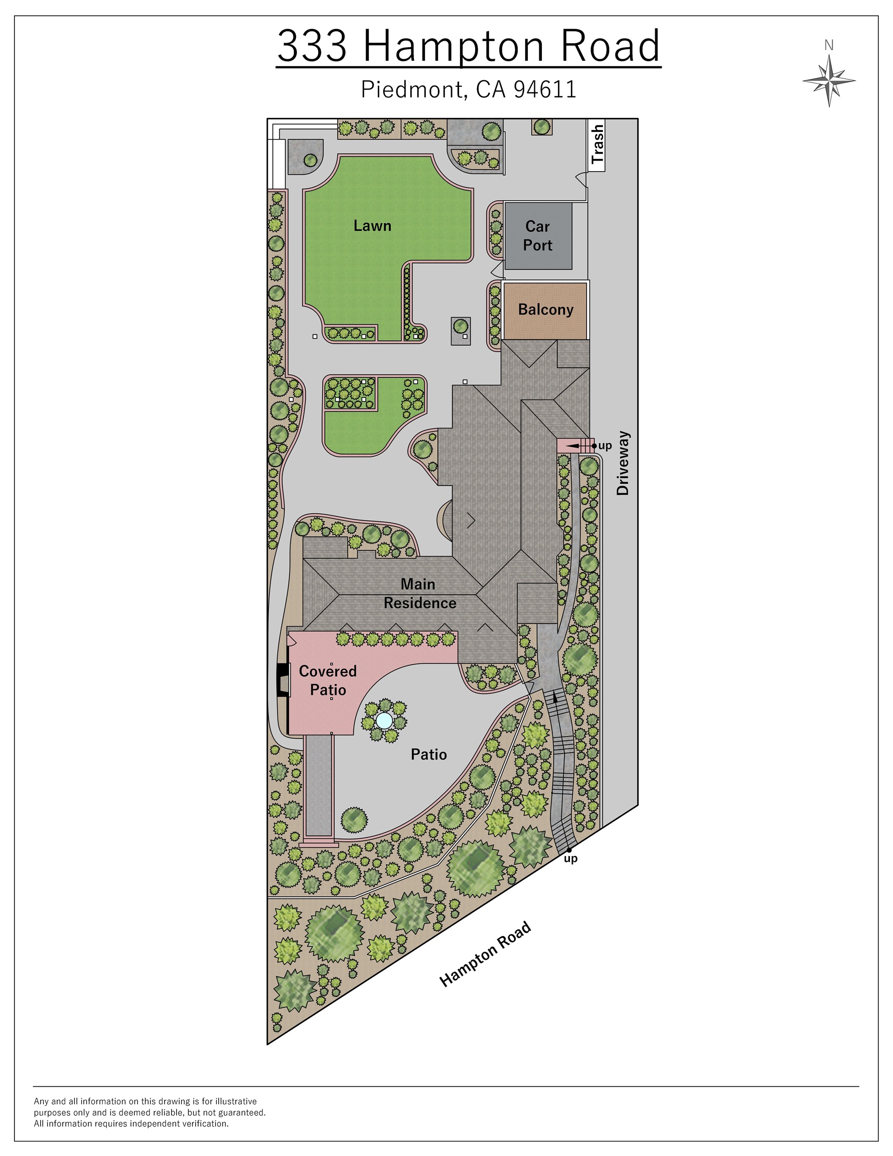 Detail Gallery Image 60 of 60 For 333 Hampton Road, Piedmont,  CA 94611 - 5 Beds | 4/1 Baths