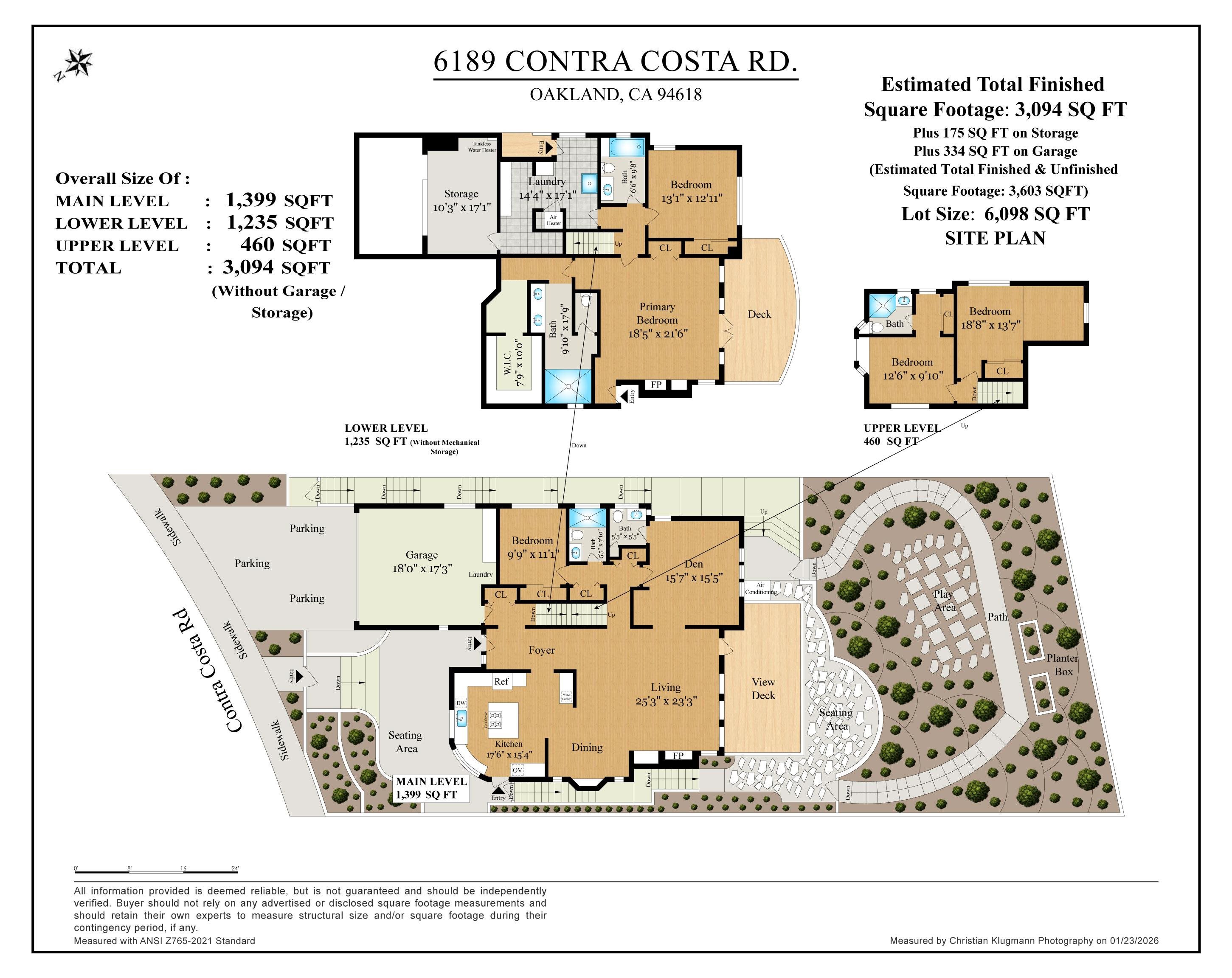 Detail Gallery Image 60 of 60 For 6189 Contra Costa Road, Oakland,  CA 94618 - 5 Beds | 4/1 Baths