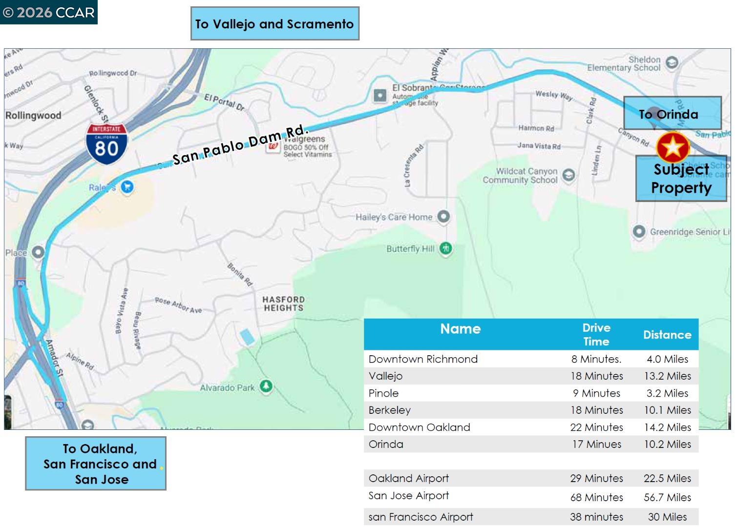 Detail Gallery Image 17 of 22 For 4036 San Pablo Dam Rd, El Sobrante,  CA 94803 - – Beds | – Baths