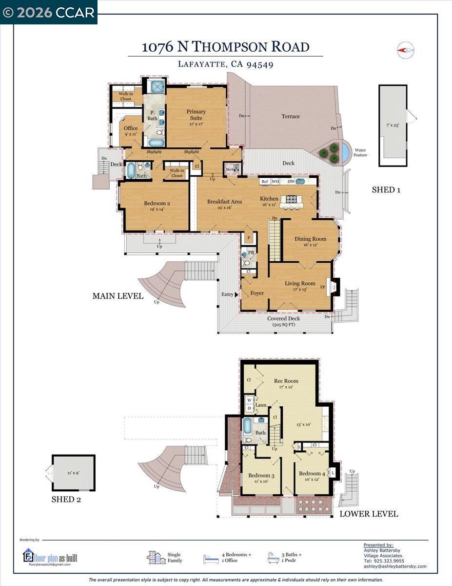Detail Gallery Image 43 of 44 For 1076 N Thompson Rd, Lafayette,  CA 94549-3133 - 4 Beds | 3/1 Baths
